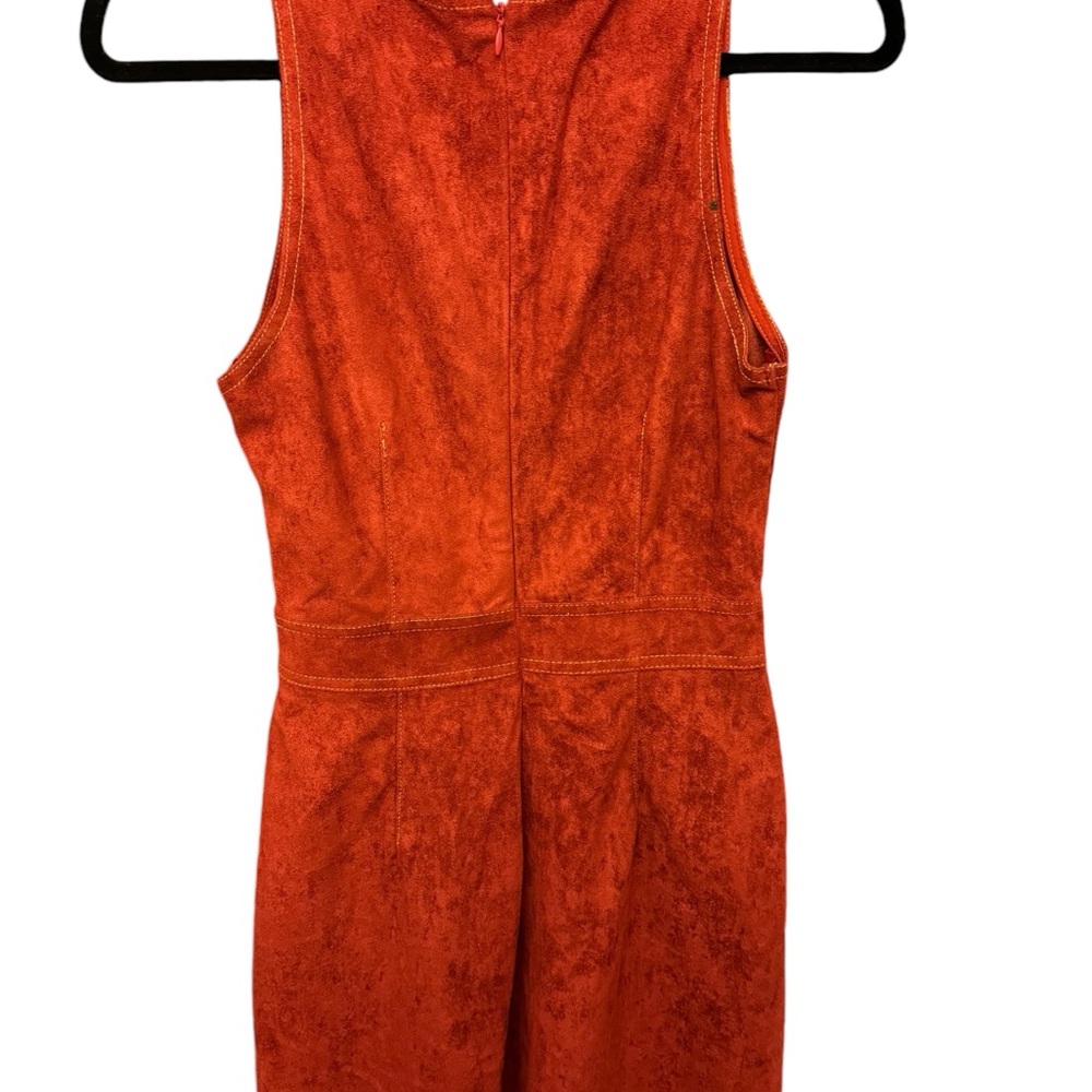 Womens dress faux suede garnet S - Picture 3 of 3